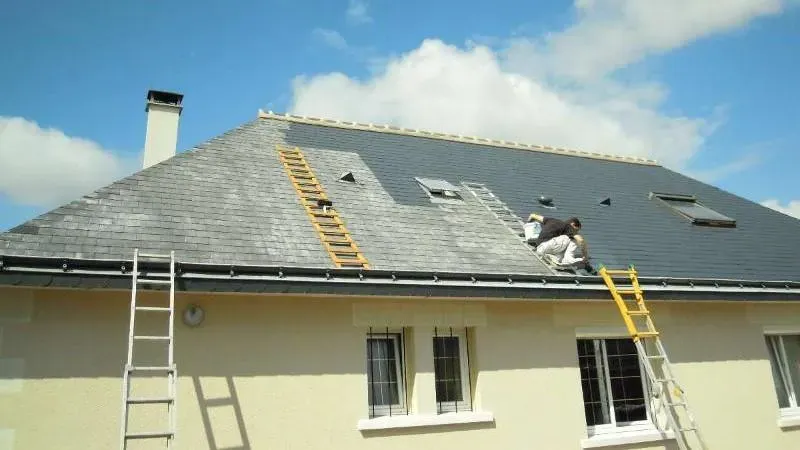 peinture extérieure près de Vernou-sur-Brenne